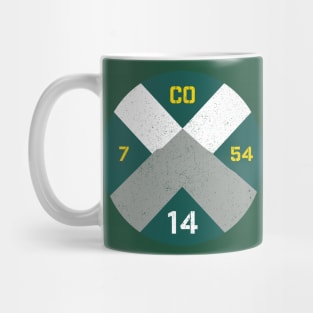 Colorado 14er Green Summit Roundel Mug